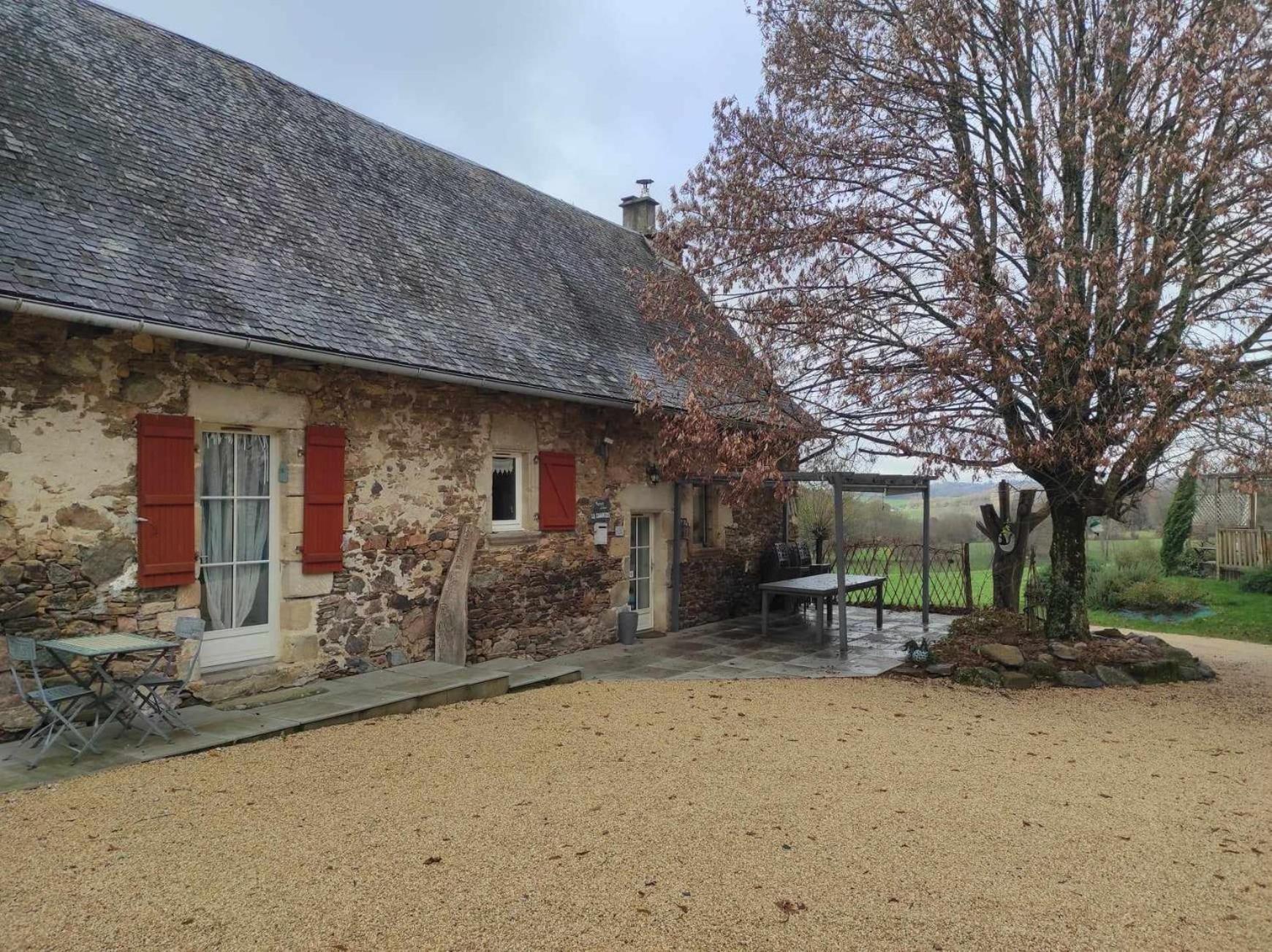 Domaine De La Clauzade Bed & Breakfast Saint-Germain-les-Vergnes Luaran gambar